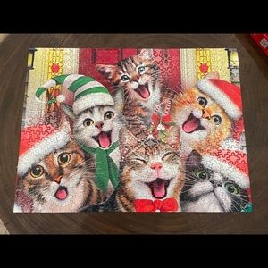Christmas Cat Jigsaw Puzzle